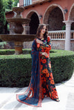 Feathers Premium Printed Lawn Unstitched 3Pc Suit VESTOR-FT521