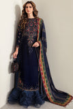 Jazmin Embroidered Pure Velvet Formal Unstitched 3Pc Suit VF-2005