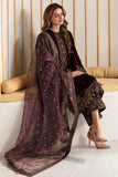 Jazmin Embroidered Pure Velvet Unstitched 3Pc Suit VF-2012