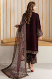 Jazmin Embroidered Pure Velvet Unstitched 3Pc Suit VF-2012