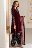 Jazmin Embroidered Pure Velvet Formal Unstitched 3Pc Suit VF-2018