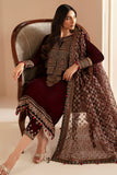 Jazmin Embroidered Velvet Unstitched 3Pc Suit VF-2022