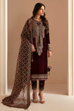 Jazmin Embroidered Velvet Unstitched 3Pc Suit VF-2022