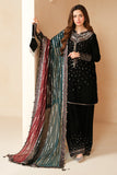 Jazmin Embroidered Pure Velvet Formal Unstitched 3Pc Suit VF-2037