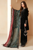 Jazmin Embroidered Pure Velvet Formal Unstitched 3Pc Suit VF-2037