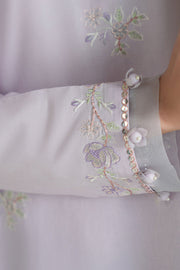 Cross Stitch Mahiri Embroidered Lawn Unstitched 3Pc Suit - VIOLET VEIL