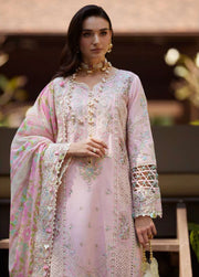 Kanwal Malik Ariya Embroidered Lawn Unstitched 3Pc Suit - VIVIAN