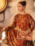 Gul Ahmed Winter Embroidered Velvet Unstitched 2Pc Suit VLT-42001