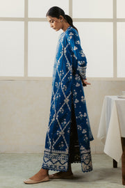 Ayzel Amore Embroidered Unstitched Lawn 3Pc Suit - VORY