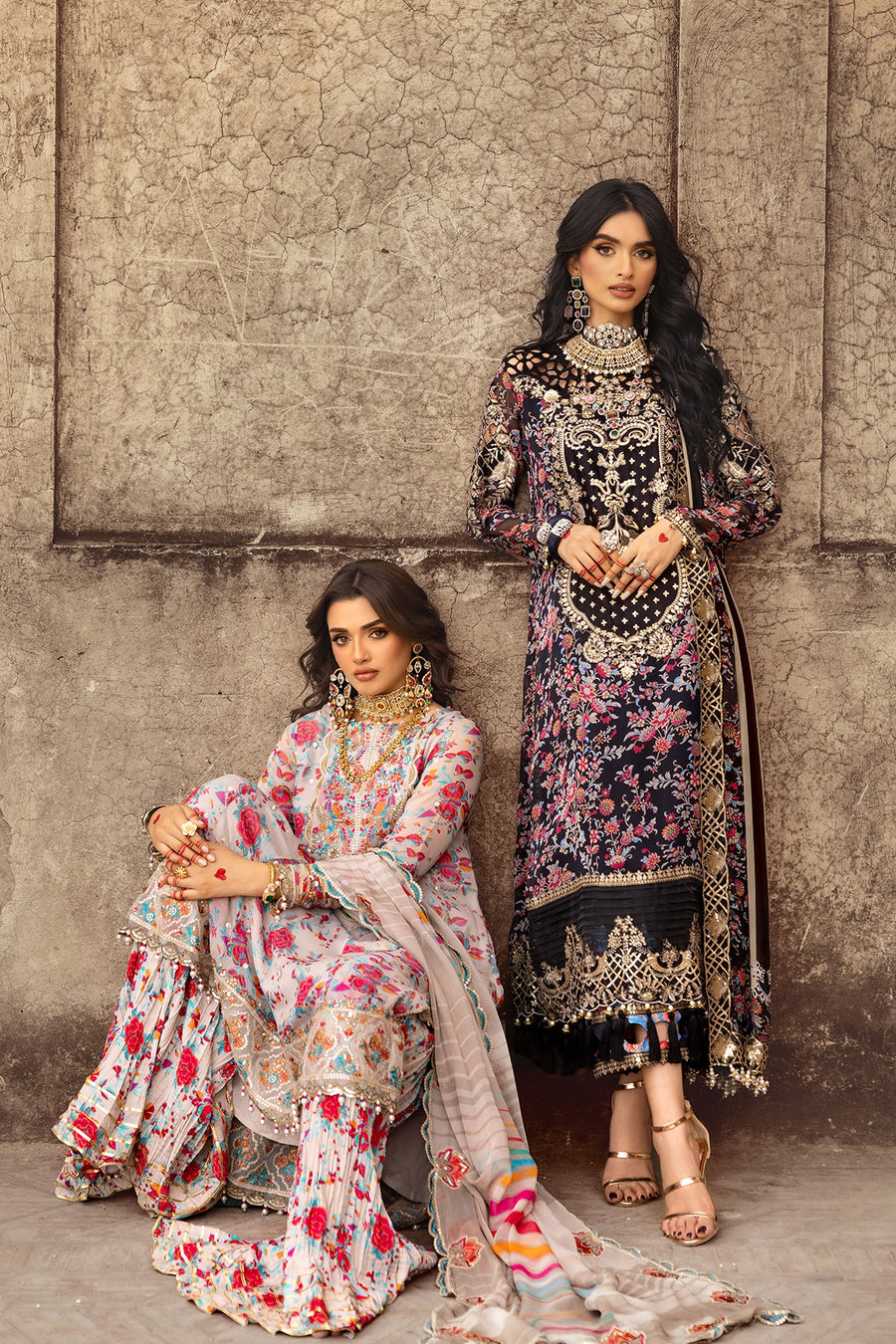 Charizma Vasal Vol-02 Embroidered Chiffon Unstitched 3Pc Suit VSL25-08