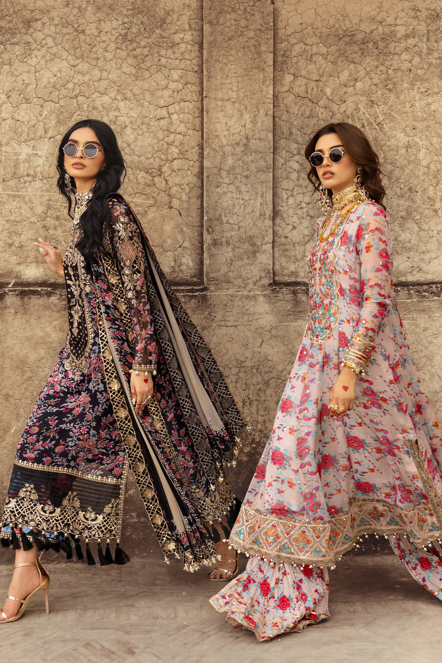 Charizma Vasal Vol-02 Embroidered Chiffon Unstitched 3Pc Suit VSL25-09