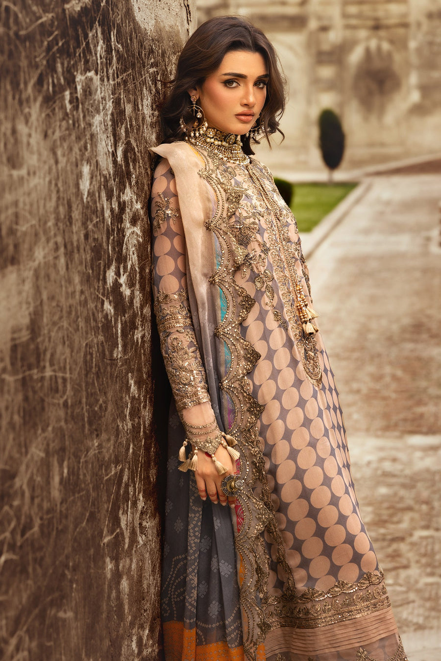 Charizma Vasal Vol-02 Embroidered Chiffon Unstitched 3Pc Suit VSL25-11