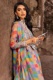 Charizma Vasal Vol-02 Embroidered Chiffon Unstitched 3Pc Suit VSL25-14
