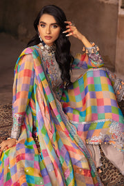 Charizma Vasal Vol-02 Embroidered Chiffon Unstitched 3Pc Suit VSL25-14