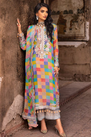 Charizma Vasal Vol-02 Embroidered Chiffon Unstitched 3Pc Suit VSL25-14