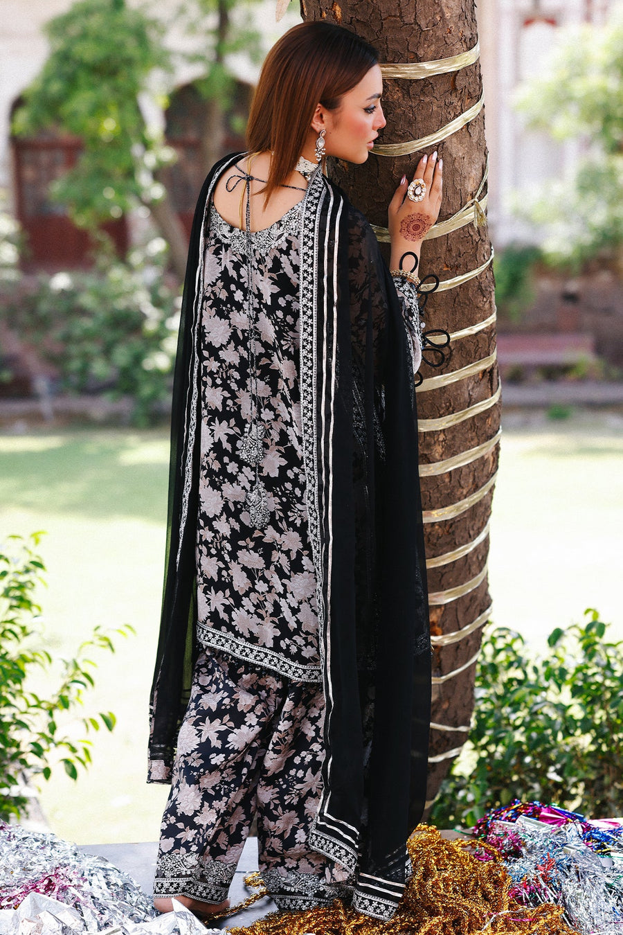 Charizma Vasal Vol-03 Embroidered Chiffon Unstitched 3Pc Suit VSL25-15