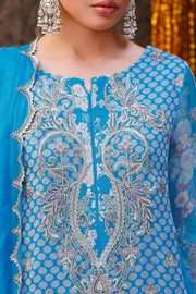 Charizma Vasal Vol-03 Embroidered Chiffon Unstitched 3Pc Suit VSL25-20