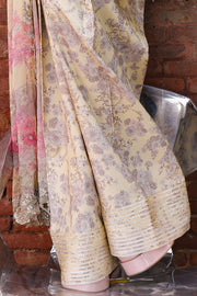 Charizma Vasal Vol-03 Embroidered Chiffon Unstitched 3Pc Suit VSL25-21