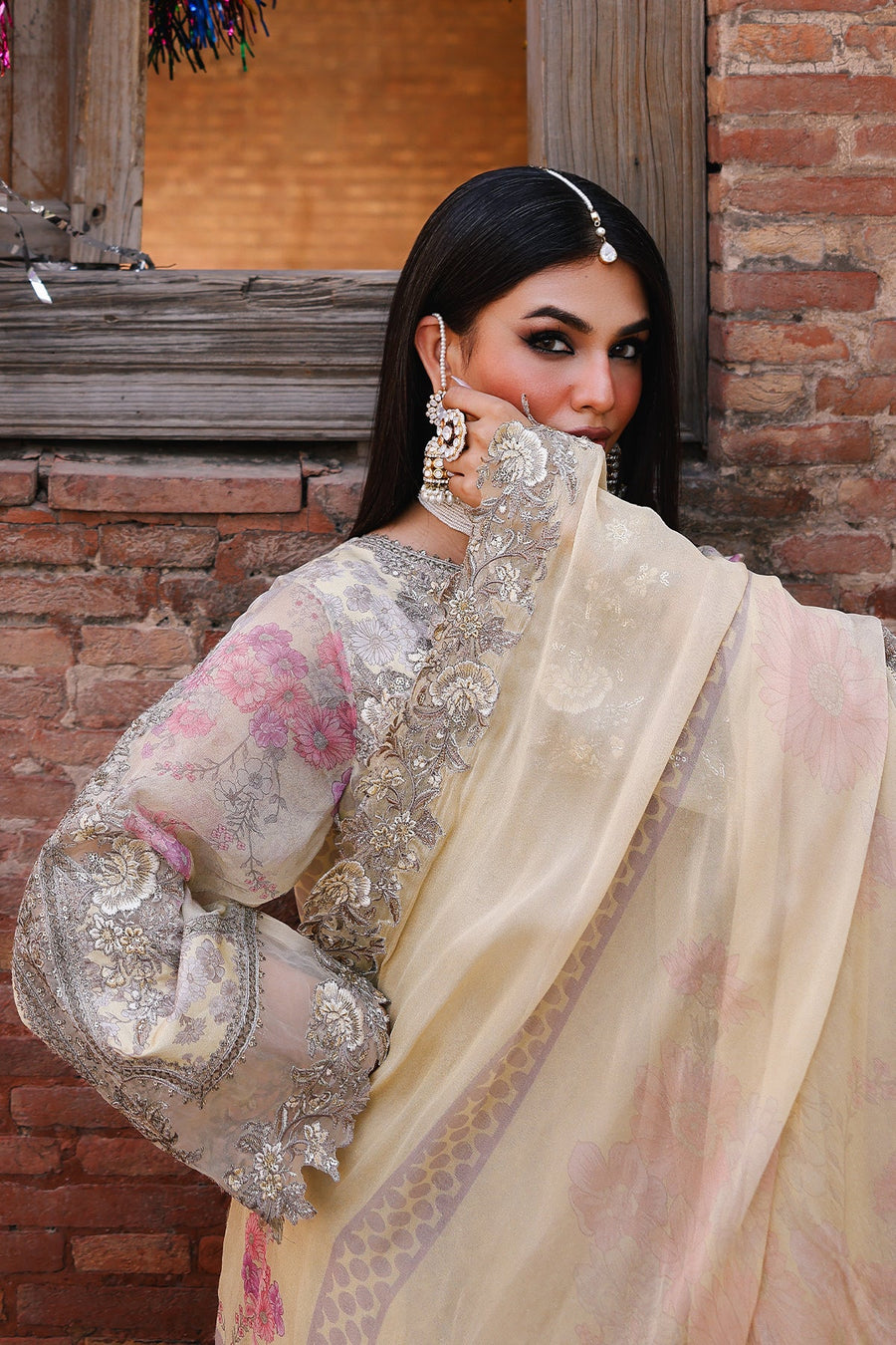 Charizma Vasal Vol-03 Embroidered Chiffon Unstitched 3Pc Suit VSL25-21