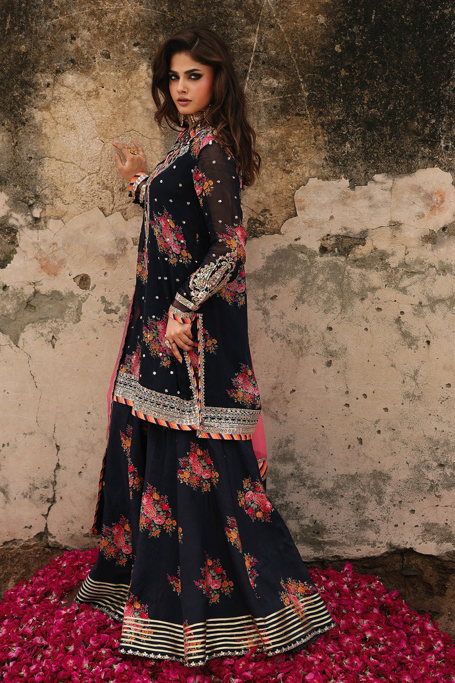 Charizma Vasal Vol-04 Embroidered Chiffon Unstitched 3Pc Suit VSL25-29