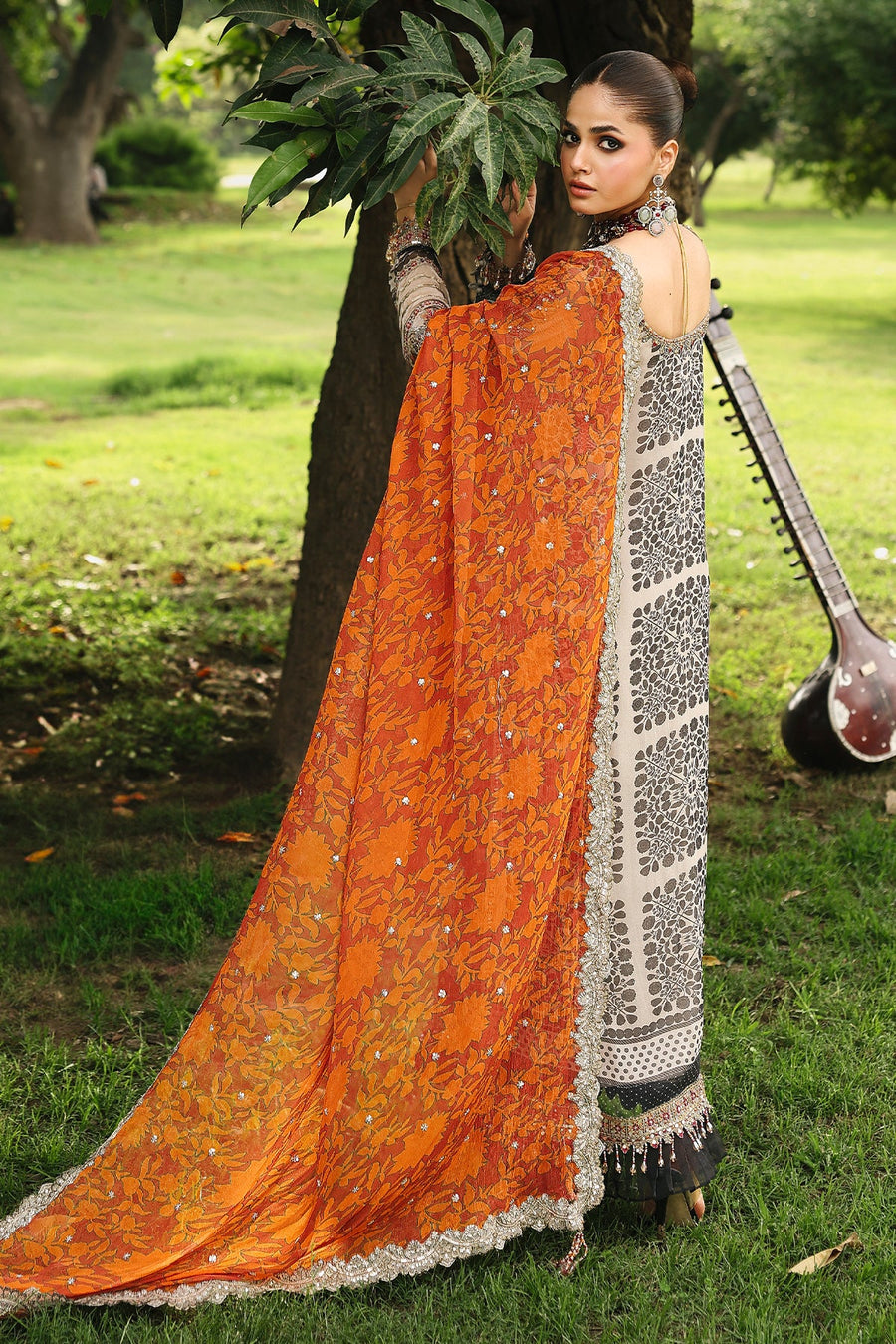 Charizma Vasal Vol-04 Embroidered Chiffon Unstitched 3Pc Suit VSL25-30