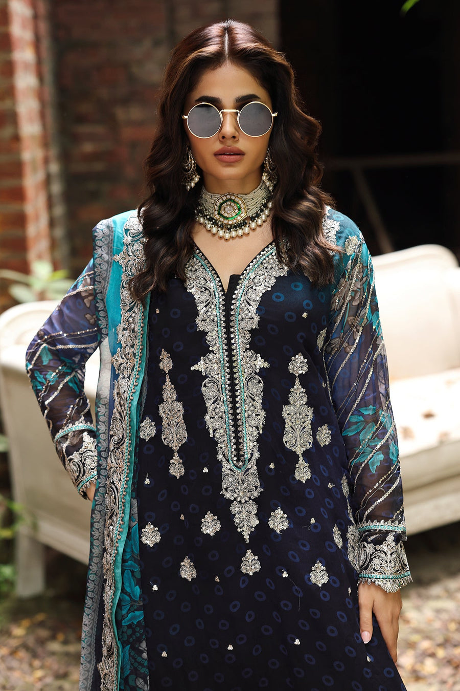 Charizma Vasal Vol-05 Embroidered Chiffon Unstitched 3Pc Suit VSL25-32
