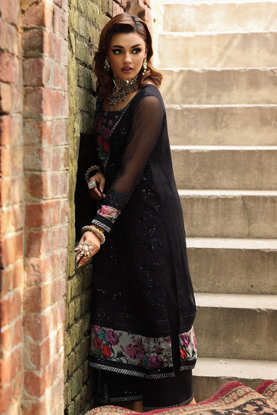 Charizma Vasal Vol-05 Embroidered Chiffon Unstitched 3Pc Suit VSL25-33