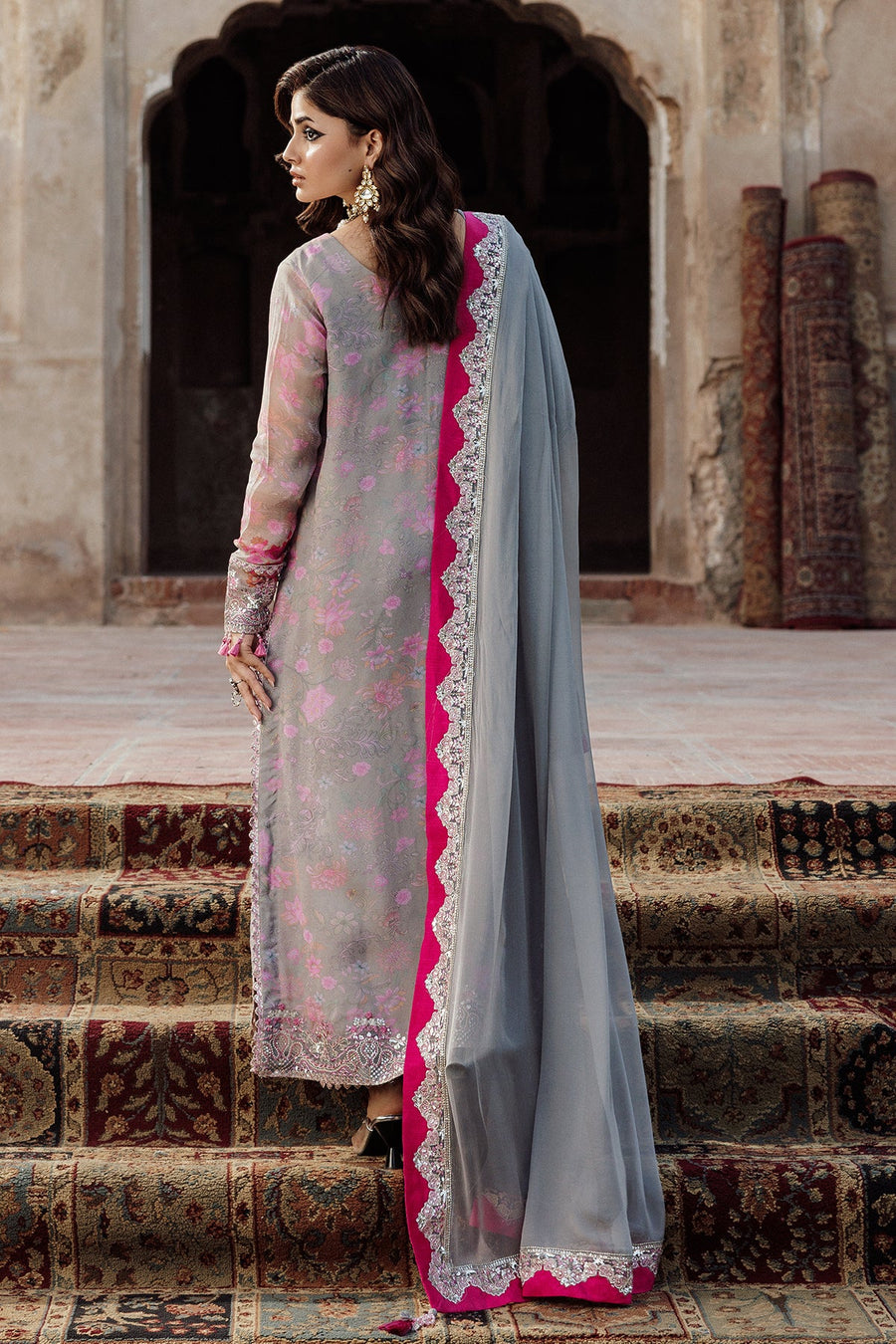 Charizma Vasal Vol-05 Embroidered Chiffon Unstitched 3Pc Suit VSL25-34