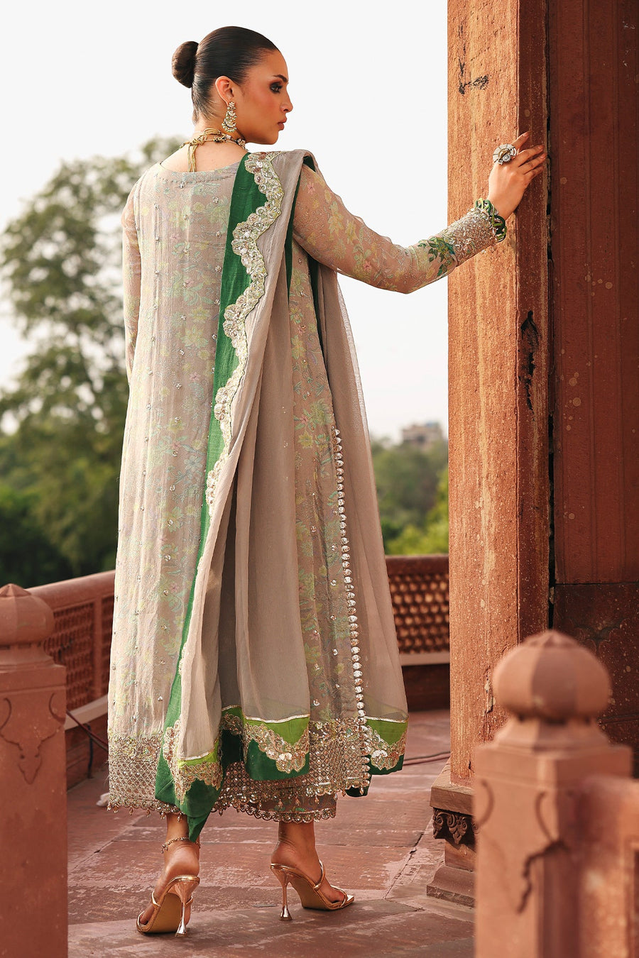Charizma Vasal Vol-05 Embroidered Chiffon Unstitched 3Pc Suit VSL25-38