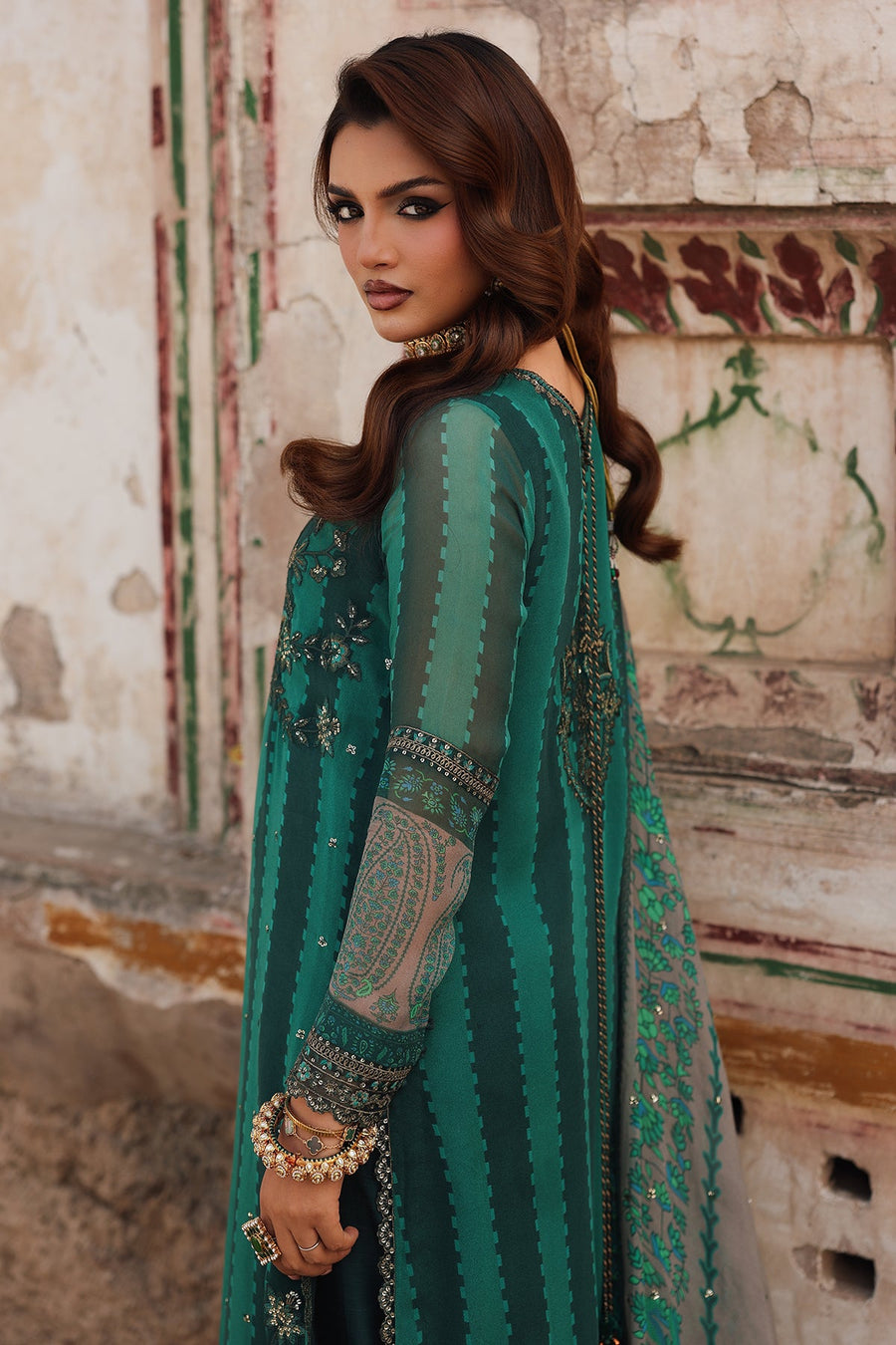 Charizma Vasal Vol-06 Embroidered Chiffon Unstitched 3Pc Suit VSL25-40