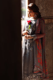 Charizma Vasal Vol-06 Embroidered Chiffon Unstitched 3Pc Suit VSL25-41