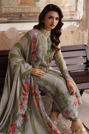 Charizma Vasal Vol-06 Embroidered Chiffon Unstitched 3Pc Suit VSL25-46