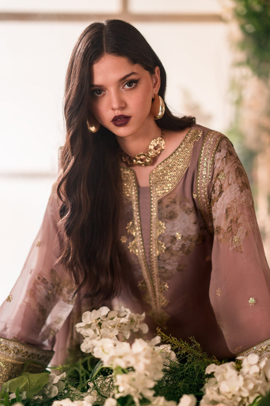 Vasal by Charizma Embroidered Luxury Chiffon Unstitched 3Pc Suit VSL5-02