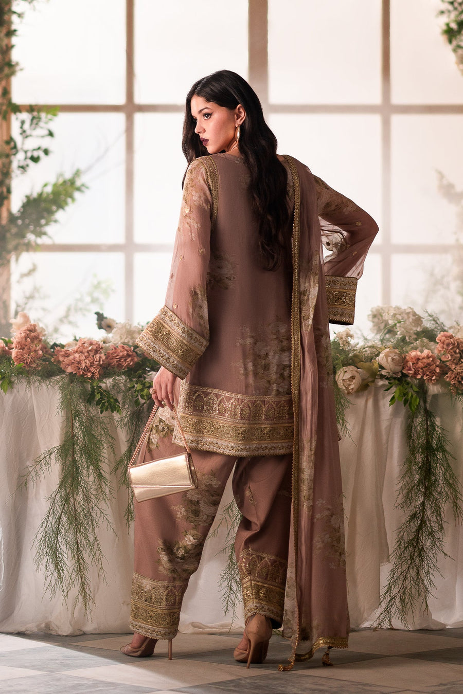 Vasal by Charizma Embroidered Luxury Chiffon Unstitched 3Pc Suit VSL5-02