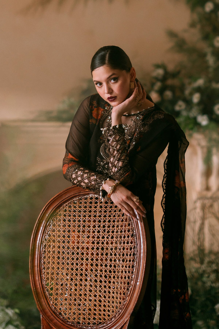 Vasal by Charizma Embroidered Luxury Chiffon Unstitched 3Pc Suit VSL5-04