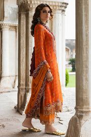 Charizma Vasal Embroidered Luxury Chiffon Unstitched 3Pc Suit VSL5-11