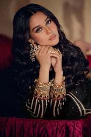 Charizma Vasal Embroidered Luxury Chiffon Unstitched 3Pc Suit VSL5-18