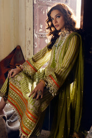 Charizma Vasal Embroidered Luxury Chiffon Unstitched 3Pc Suit VSL5-19