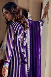 Charizma Vasal Embroidered Luxury Chiffon Unstitched 3Pc Suit VSL5-21