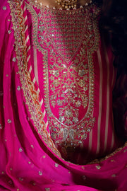 Charizma Vasal Embroidered Luxury Chiffon Unstitched 3Pc Suit VSL5-22