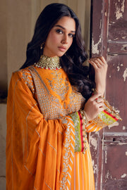 Charizma Vasal Embroidered Luxury Chiffon Unstitched 3Pc Suit VSL5-23