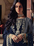 Charizma Vasal Embroidered Luxury Chiffon Unstitched 3Pc Suit VSL5-24