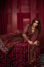 Charizma Vasal Vol-01 Embroidered Chiffon Unstitched 3Pc Suit VSL6-03