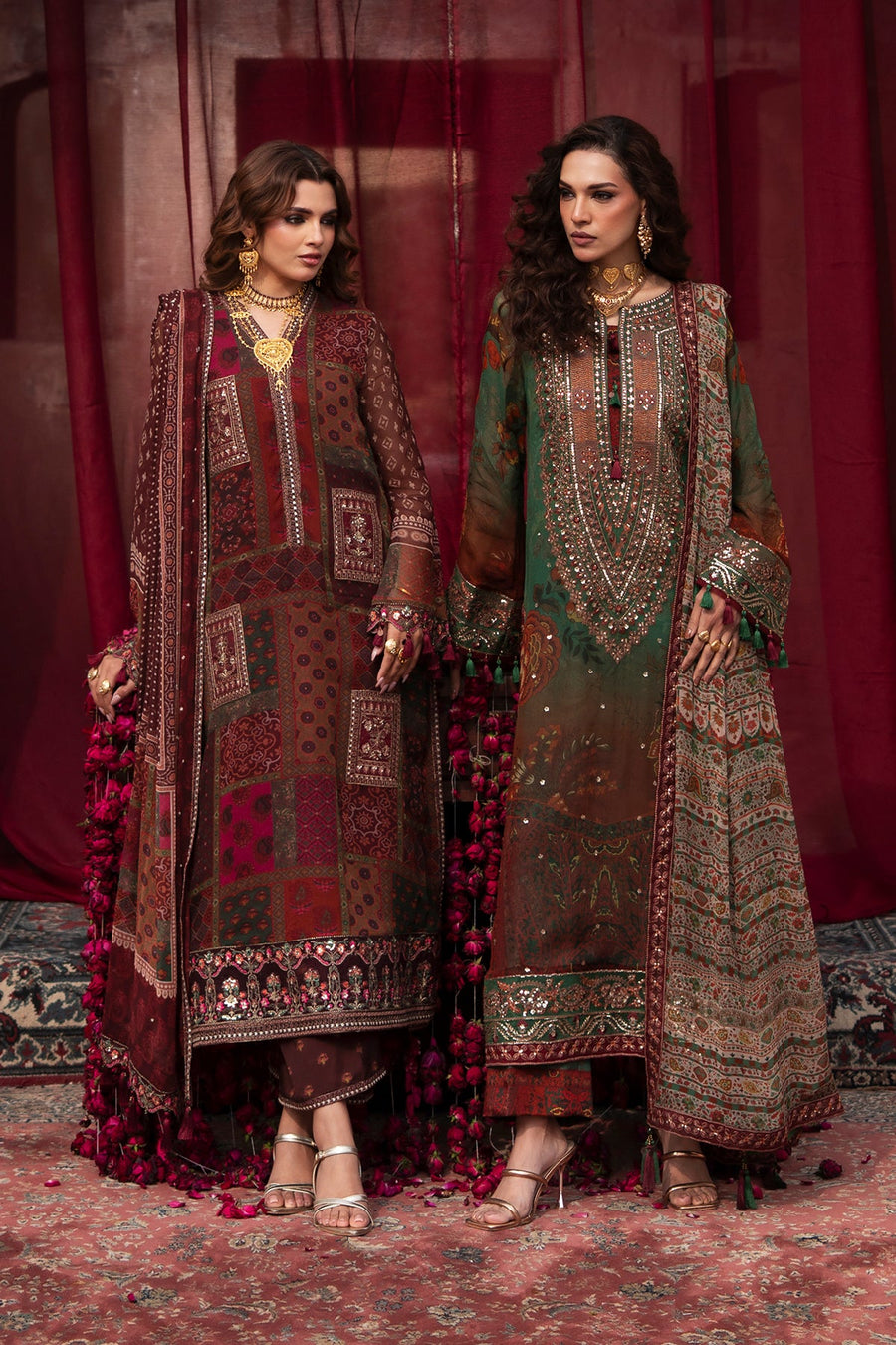 Charizma Vasal Vol-01 Embroidered Chiffon Unstitched 3Pc Suit VSL6-03