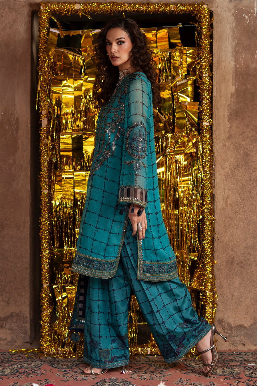 Charizma Vasal Vol-01 Embroidered Chiffon Unstitched 3Pc Suit VSL6-05