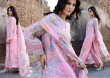Charizma Vasal Embroidered Luxury Chiffon Unstitched 3Pc Suit VSLW6-01