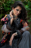 Charizma Vasal Embroidered Luxury Chiffon Unstitched 3Pc Suit VSLW6-02
