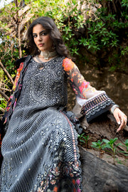 Charizma Vasal Embroidered Luxury Chiffon Unstitched 3Pc Suit VSLW6-02