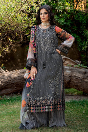 Charizma Vasal Embroidered Luxury Chiffon Unstitched 3Pc Suit VSLW6-02