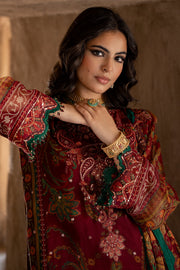 Charizma Vasal Embroidered Luxury Chiffon Unstitched 3Pc Suit VSLW6-04